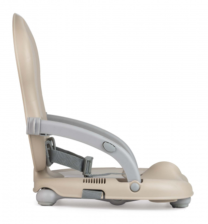 Scaun de Masa CAM® Smarty, Înălțime Ajustabila, Varsta 6-36 luni, Pliabil, Centura de Siguranta in 3 Puncte, Bej [3]
