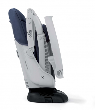 Scaun de Masa CAM® Seat Idea, Înălțime Ajustabila, Varsta 6-36 luni, Pliabil, Centura de Siguranta in 5 Puncte, Gri [4]