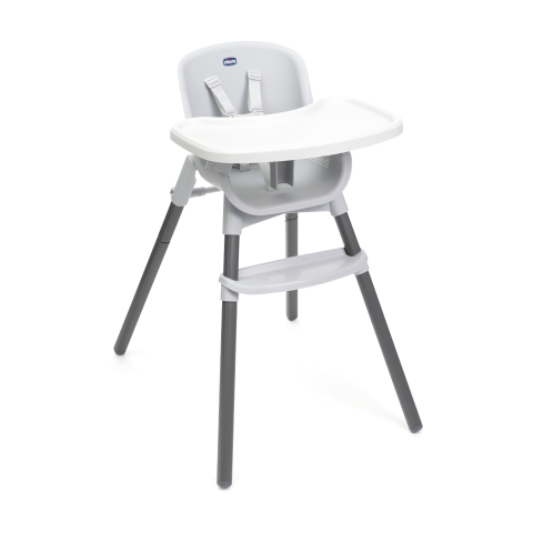 Scaune de masa - Scaun de masa Chicco evolutiv 3 in 1 Polly Zest, Moon Grey (Gri), 6luni+