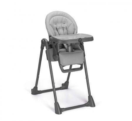 Oktató játékok - Scaun de Masa Multifunctional pentru Bebelusi si Copii, CAM   Pappananna Icon, Inaltime Ajustabila, Varsta 6-36 luni, Pliabil, Centura de Siguranta in 5 Puncte, Depozitare, Grey