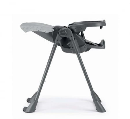 Scaun de Masa Multifunctional pentru Bebelusi si Copii, CAM® Pappananna II, Înălțime Ajustabila, Varsta 6-36 luni, Pliabil, Centura de Siguranta in 5 Puncte, Depozitare, Bej-alb [2]