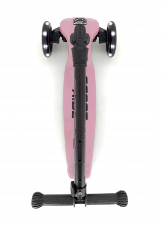 SCOOT AND RIDE - Trotineta HighwayKick 3 Pliabila, 3-6 ani, Rose, roti luminoase [5]