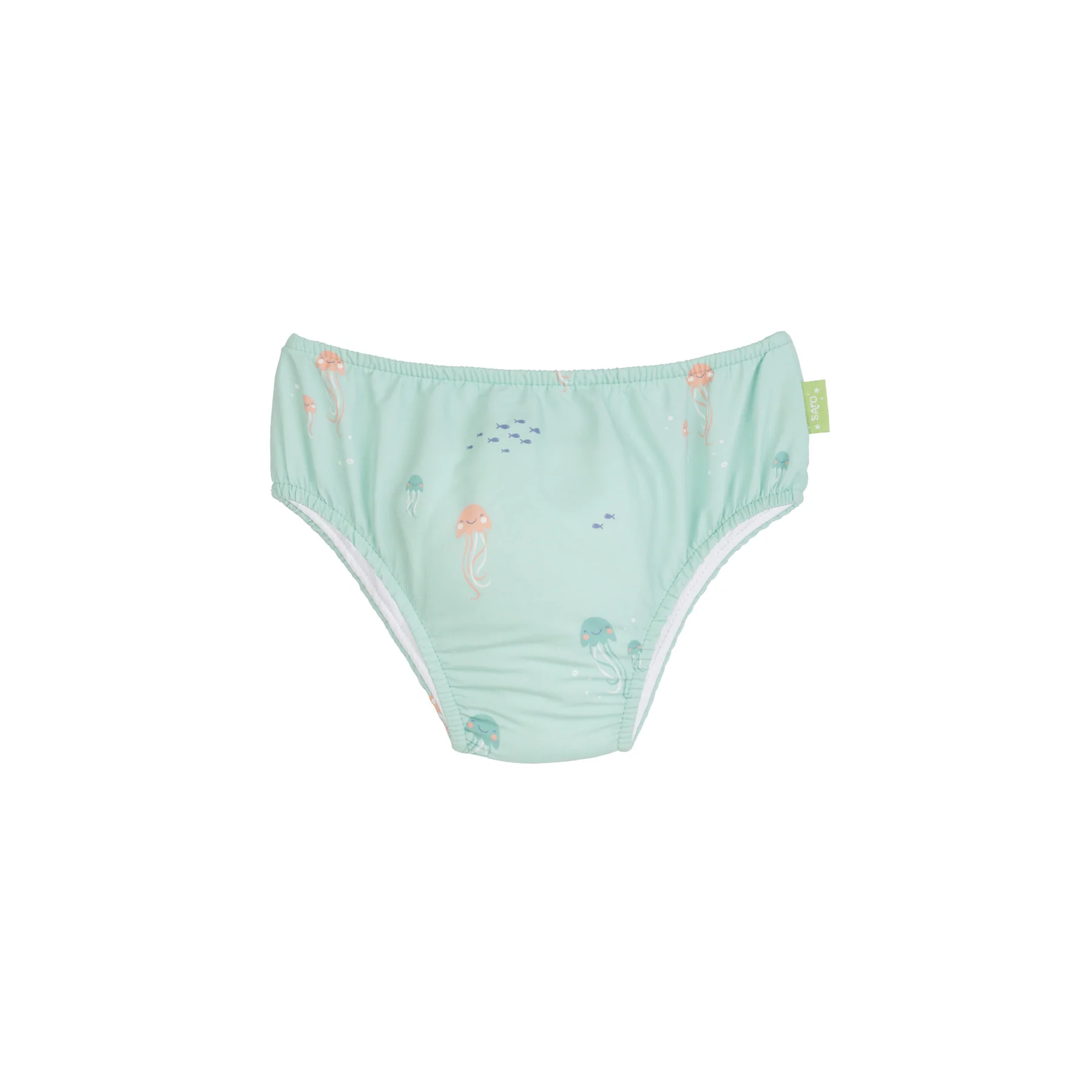 Costum de baie - Scutec de înot pentru bebeluși cu protecție UV UPF 50+, refolosibil, 24-36 luni, Jeallyfish