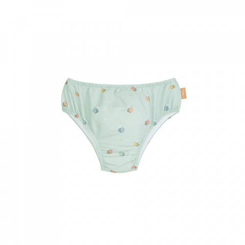 Costum de baie - Scutec de înot pentru bebeluși cu protecție UV UPF 50+, refolosibil, 18-24 luni, Bee Happy