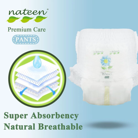 Scutece Pants Nateen Premium Nr.6 – 15–25 kg (20 bucăți) | Ultra absorbante & Eco-Friendly [2]