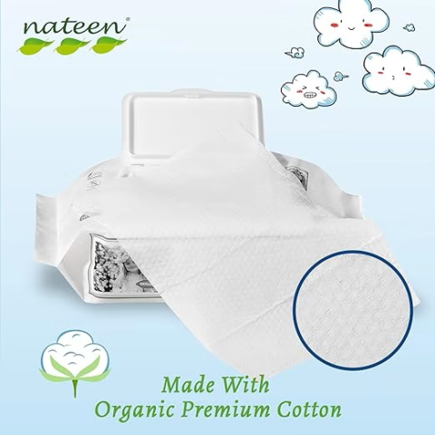 Șervețele Umede Eco Nateen Premium – 40 buc | Hipoalergenice & Biodegradabile [2]