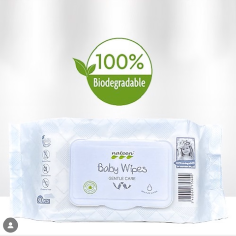 Șervețele Umede Eco Nateen Premium – 40 buc | Hipoalergenice & Biodegradabile [3]