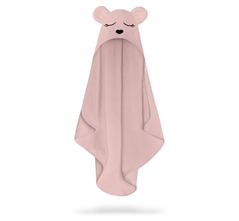 Set Baie Completă – Prosop Teddy Rose Bambus, Burete Natural & Trusă Saro Baby [1]