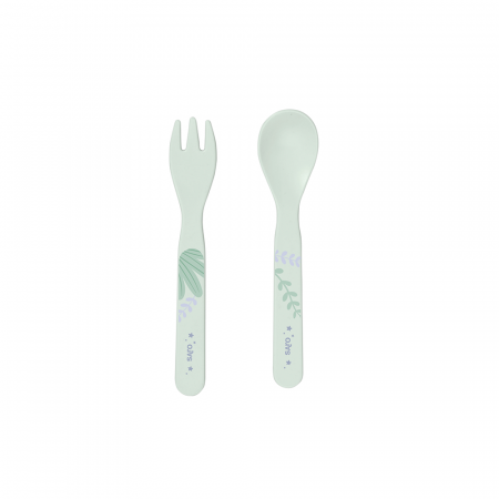 Set complet de masa, 5 piese, cu ventuza, “Jungle Cheetahs” Mint [4]