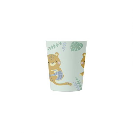 Set complet de masa, 5 piese, cu ventuza, “Jungle Cheetahs” Mint [1]