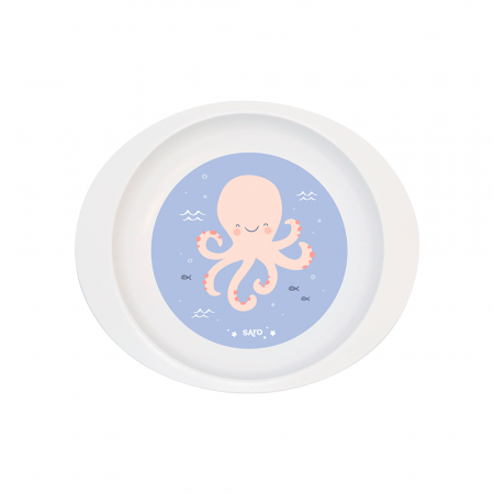 Set complet de masa, 6 piese, "Ocean Life" Blue [3]