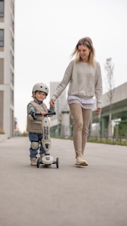 Set de protectie Scoot and Ride, genunchiere si cotiere, marime S, Ash [11]