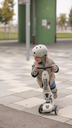 Set de protectie Scoot and Ride, genunchiere si cotiere, marime S, Ash [5]