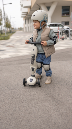 Set de protectie Scoot and Ride, genunchiere si cotiere, marime S, Rose [3]