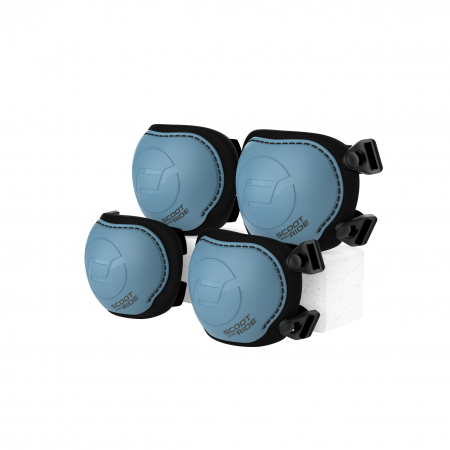 Set de protectii - Set de protectie Scoot and Ride, genunchiere si cotiere, marime S, Steel