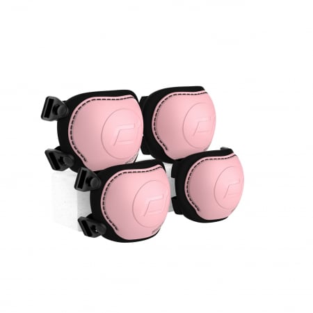 Set de protectie Scoot and Ride, genunchiere si cotiere, marime XXS, Rose [1]