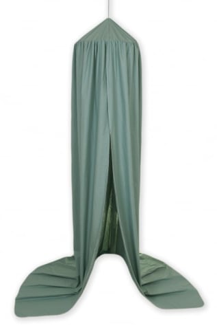 Set Dream Corner – Pure Salvia | Baldachin & Covoraș Frunză din Bumbac 100% [2]