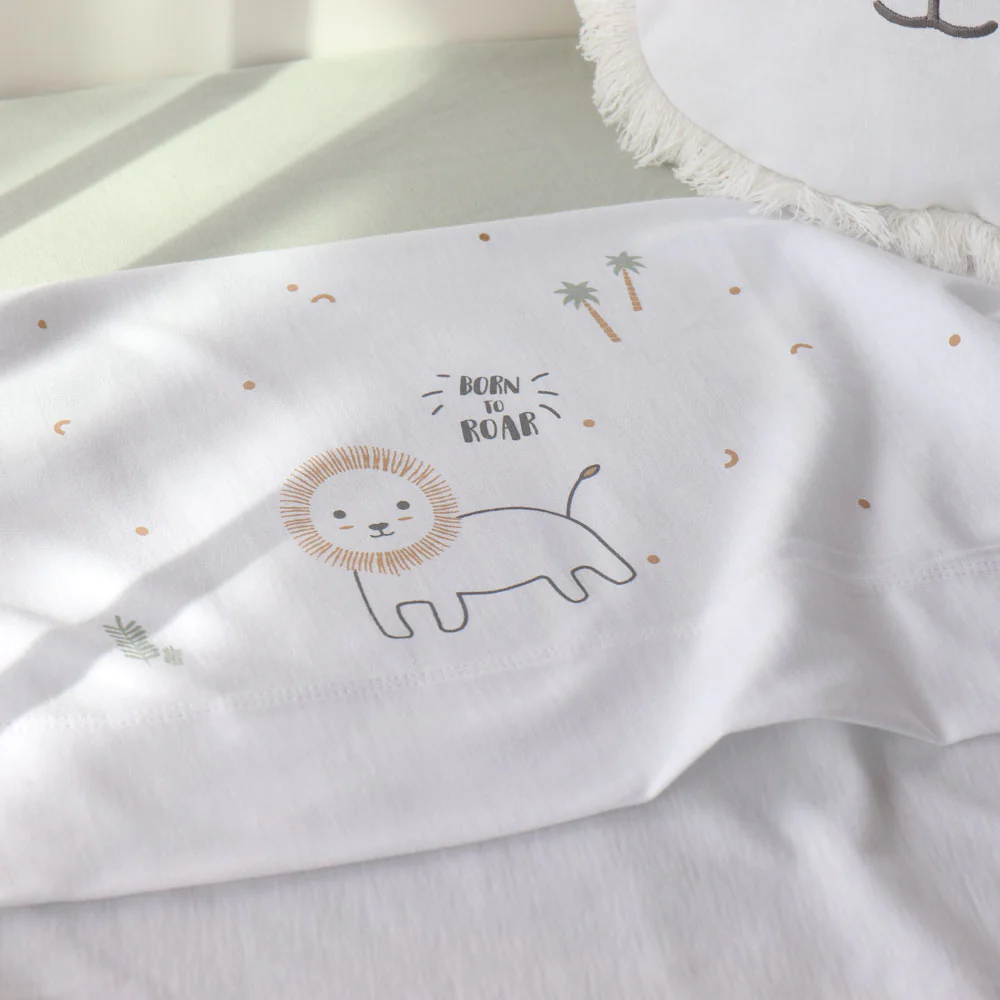 Set lenjerie mini pătuț 3 piese jersey Nairobi 90x40– 100% bumbac [1]