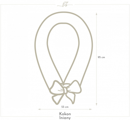 Suport de dormit Babynest 2in1 bara protectie patut Premium In Alb by BabySteps, 95x53 cm [1]