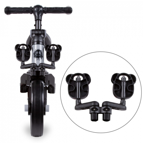 Tricicleta si bicicleta Pico Cool Gray 3 in 1, Kidwell [8]