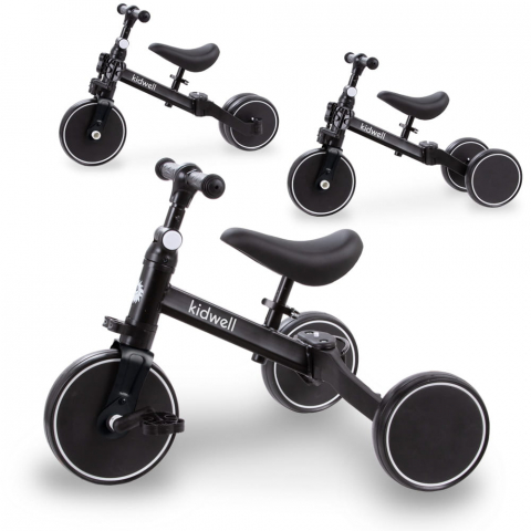 Plimbare & Relaxare - Tricicleta si bicicleta Pico Black 3 in 1, Kidwell