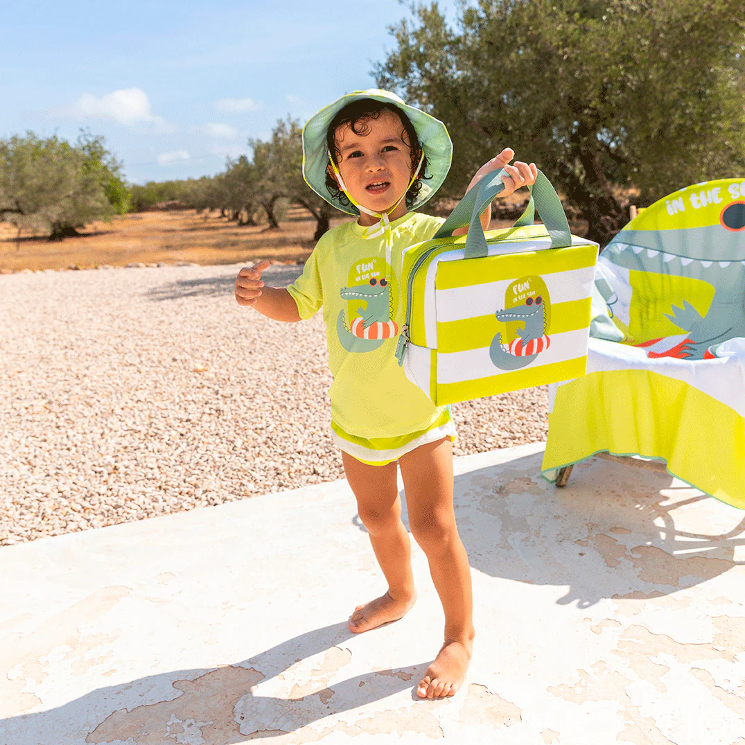 Costum de baie - Tricou cu protectie solara UV UPF 50+, 24-36 luni, Fun in the sun