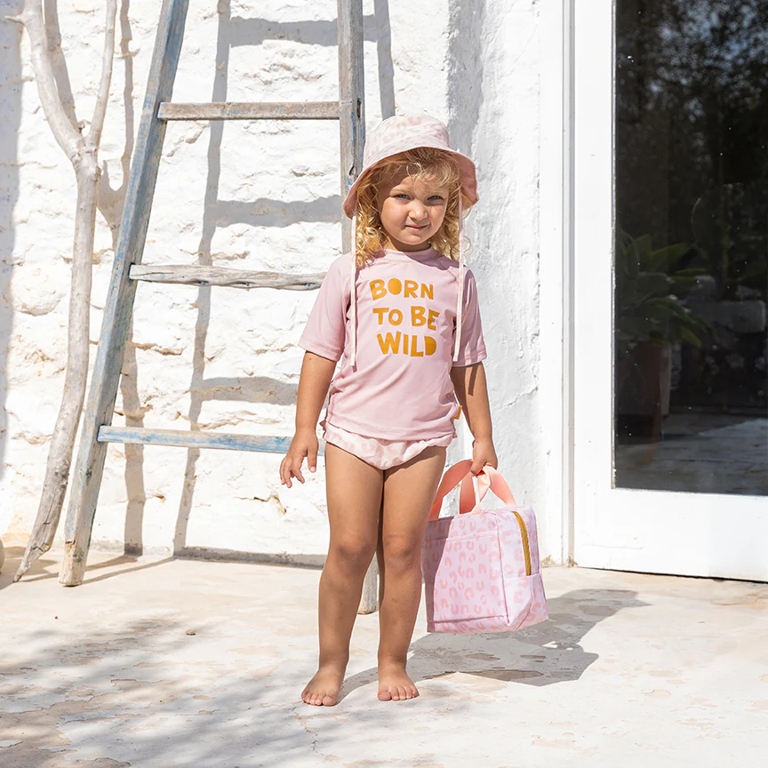 Costum de baie - Tricou cu protectie solara UV UPF 50+, 12-18 luni, Born to be wild