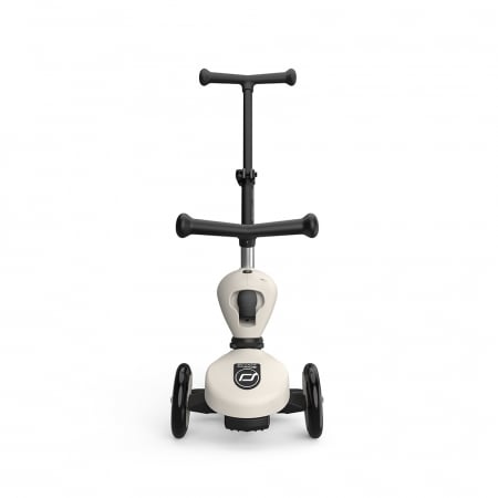 Trotineta copii cu sezut si maner, transformabila 3in1, Highwaykick 1 Push and Go Ash, 1-5 ani, pana la 50 kg, Scoot & Ride [3]