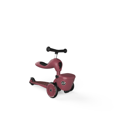 Trotineta copii cu sezut, suport jucarie, transformabila 2in1, HighwayKick 1 Lifestyle Wildcat, 1-5 ani, pana la 50 kg, Scoot & Ride [9]