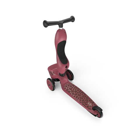 Trotineta copii cu sezut, suport jucarie, transformabila 2in1, HighwayKick 1 Lifestyle Wildcat, 1-5 ani, pana la 50 kg, Scoot & Ride [7]