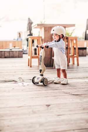 Trotineta copii cu sezut, transformabila 2in1, HighwayKick 1 Ash, 1-5 ani, pana la 50 kg, Scoot & Ride [37]