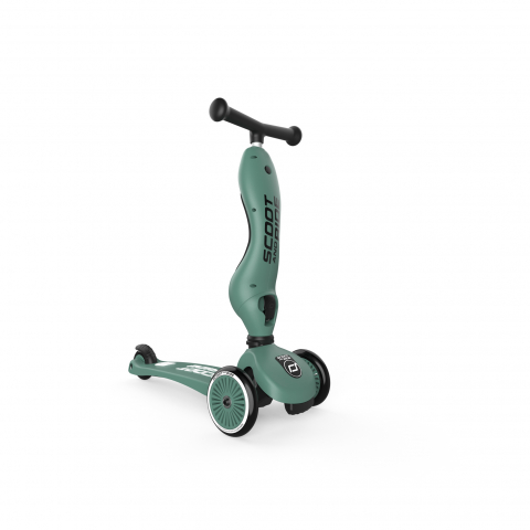 Trotineta copii cu sezut, transformabila 2in1, HighwayKick 1 Forest, 1-5 ani, pana la 50 kg, Scoot & Ride [11]