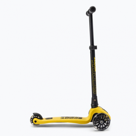 SCOOT AND RIDE - Trotineta HighwayKick 3 Pliabila, 3-6 ani, Lemon, roti luminoase [4]