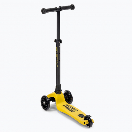 SCOOT AND RIDE - Trotineta HighwayKick 3 Pliabila, 3-6 ani, Lemon, roti luminoase [5]