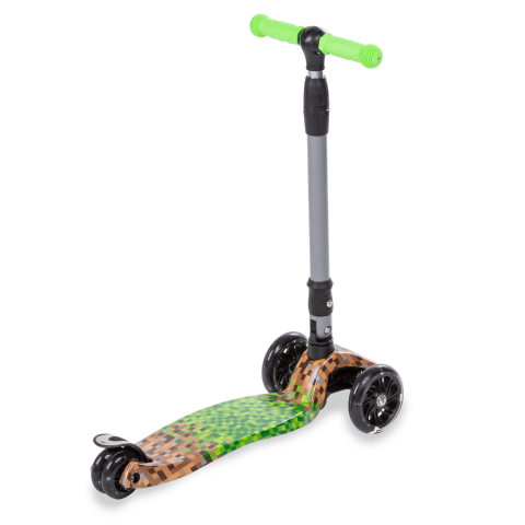 Trotineta copii pliabila, reglabila, roti luminoase, Vento Game, 3+ ani, pana la 50 kg, Kidwell [3]