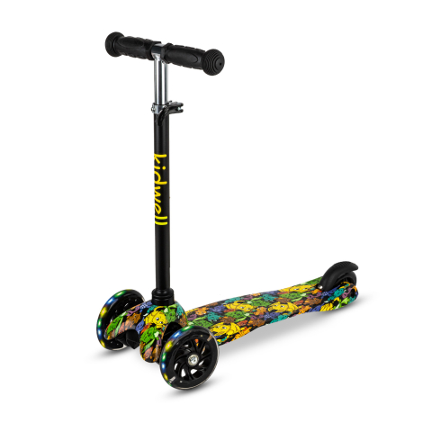 Trotineta copii, reglabila, roti luminoase, Uno Orbitail, 3+ ani, pana la 25 kg, Kidwell [5]