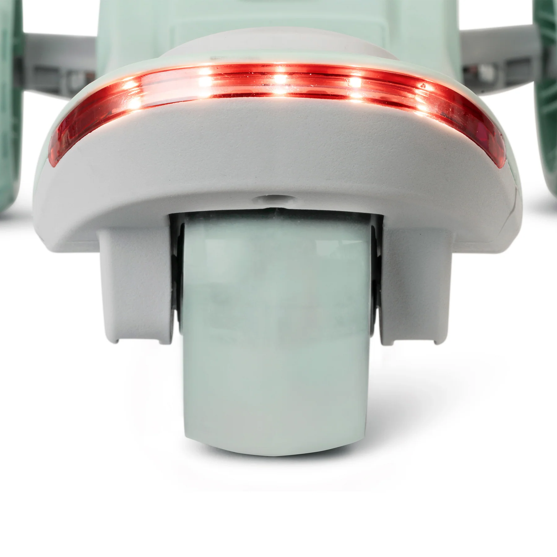 Trotinetă evolutivă 2 în 1 Saro “Cool Rider” Mint, 12 luni+, pliabilă, cu scăunel, Bluetooth + difuzor, roți LED, frână spate, max. 50 kg [8]