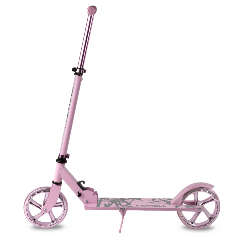 Trotinetă pliabilă Kidwell BLAST Light Pink, roți mari 200 mm, rulmenți ABEC-7, ultra ușoară 3.8 kg, 100 kg, 8+ ani [3]