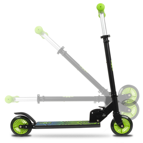 Trotineta pliabila, WXM, SKIPO Zone, aluminiu, roti LED 120mm, pana la 50 kg, multicolor [4]