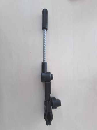 Umbreluta de soare ajustabila cu protectie solara UV 50+, pentru carucior bebelusi, alb, Bexa [5]