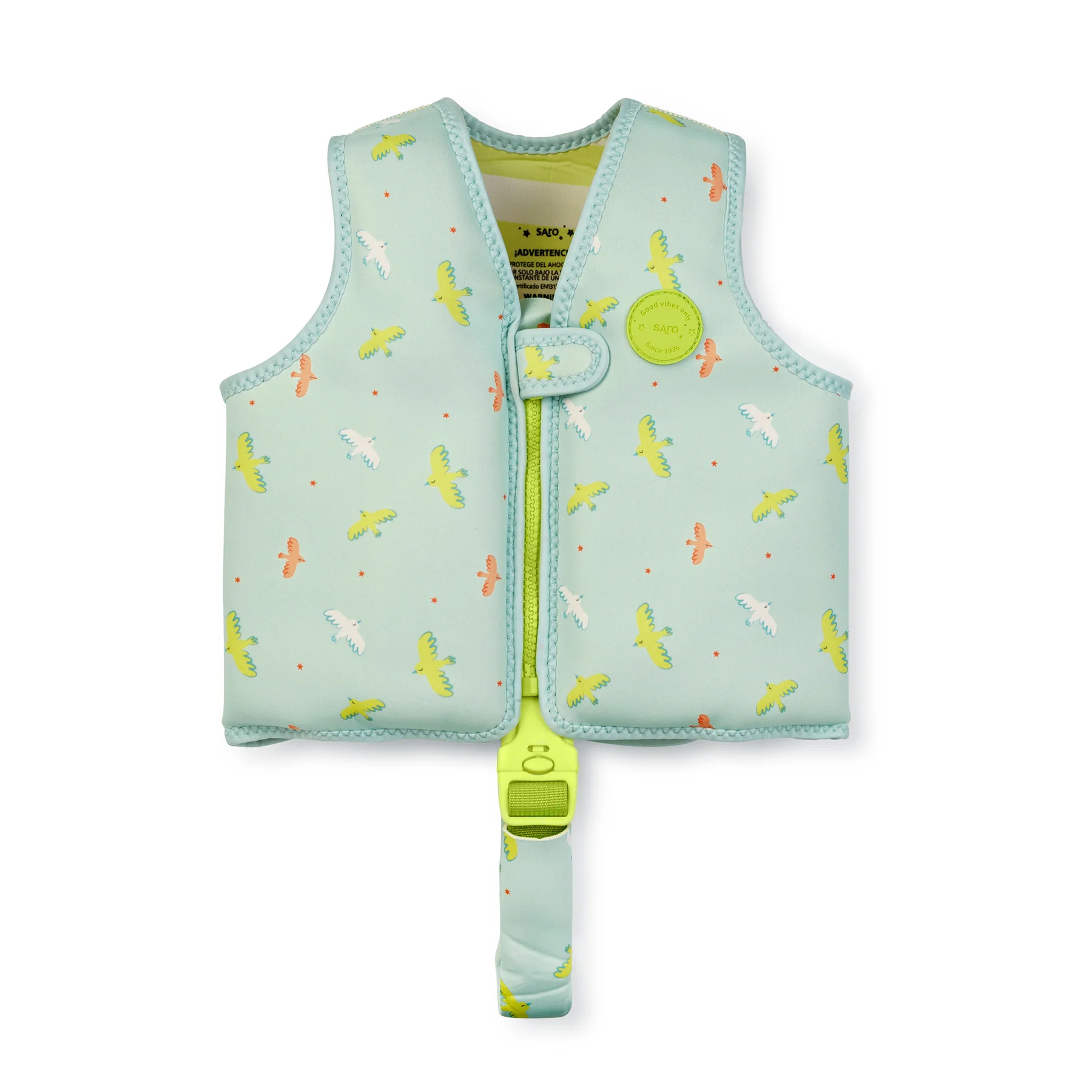 Vestă de Înot Copii cu Protecție UV UPF 50+ Tropicool by Saro – Vestă Flotabilă Evolutivă 1-3 Ani [4]