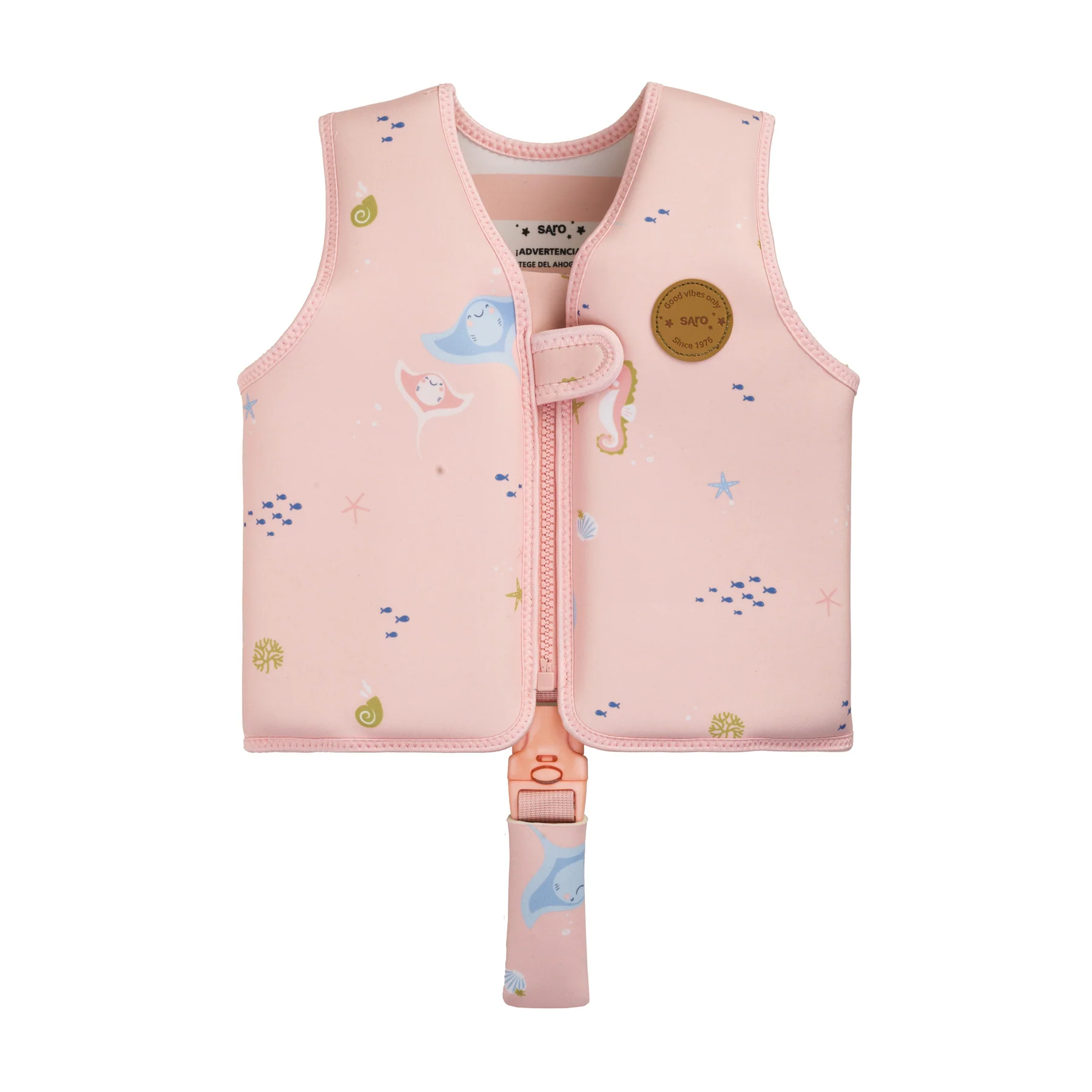 Veste de inot pentru copii - Vestă de Înot pentru Copii, Protecție UV UPF 50+, Seahorse by Saro, S 1-3 ani,