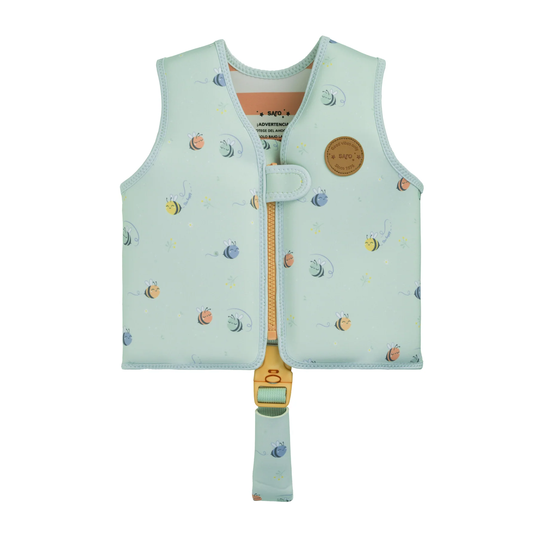 Veste de inot pentru copii - Vestă de Înot pentru Copii, Protecție UV UPF 50+, Be Happy by Saro, M 3-6 ani