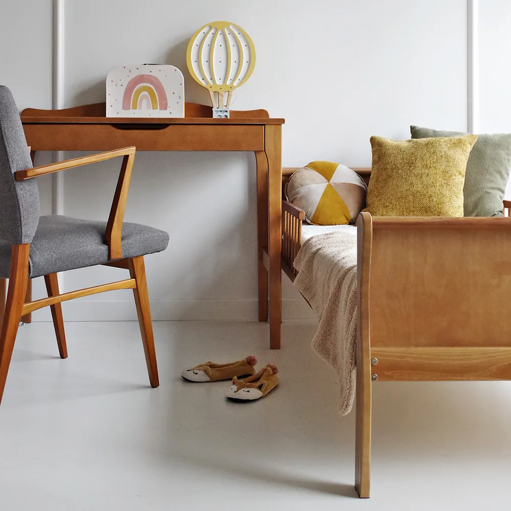 OEM-Birou pentru prescolari, cu sertar, stil retro, Noble Vintage [4]