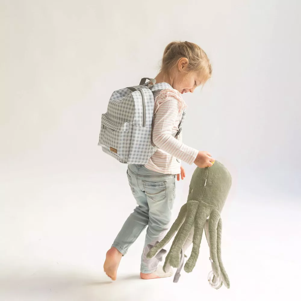 Jucarie senzoriala, de plus, Ocean Life Multiactivity Giant Plushie Octopus Mustard