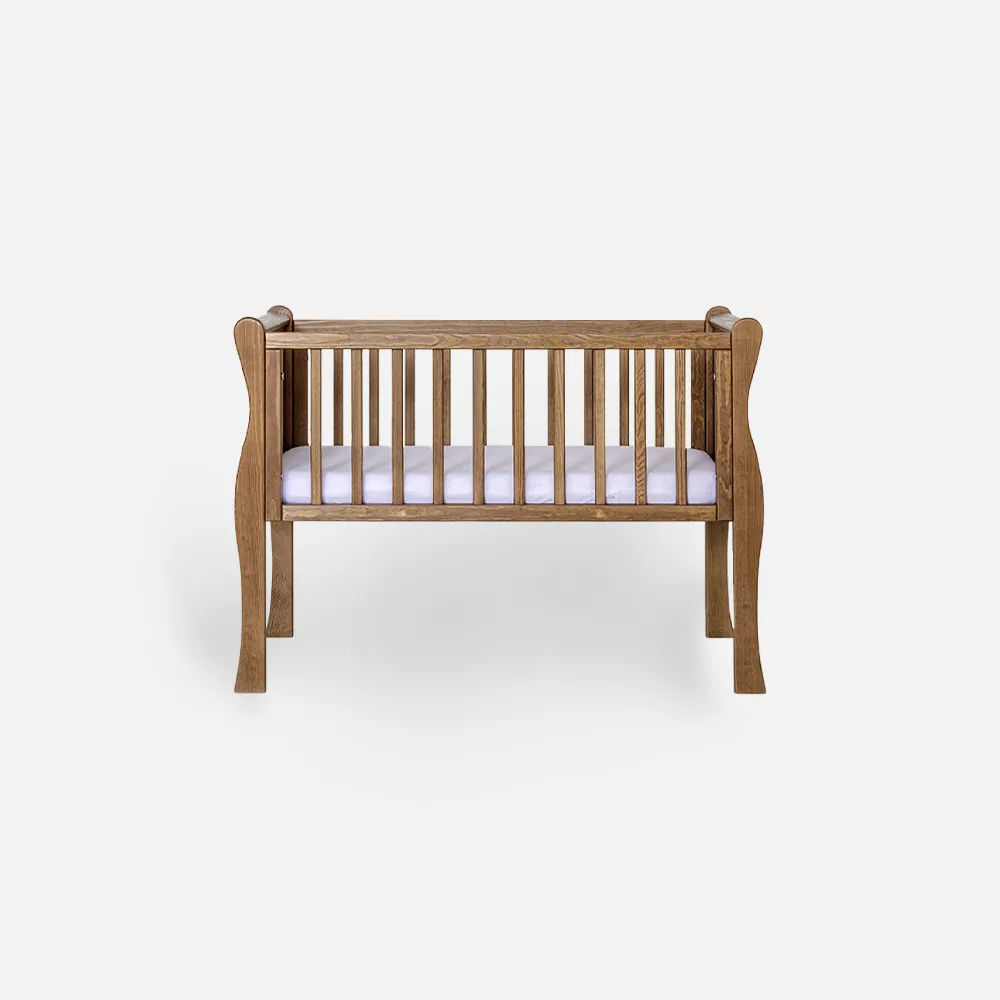 Patut mic, co-sleeping din lemn, Noble Vintage 90 x 40 cm, 0-7 luni [1]