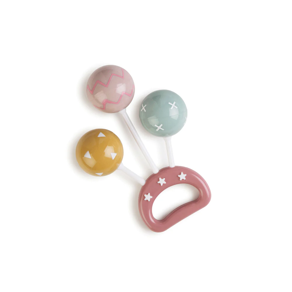 Primul meu zornaitor vintage cu clopotei Pink [0]