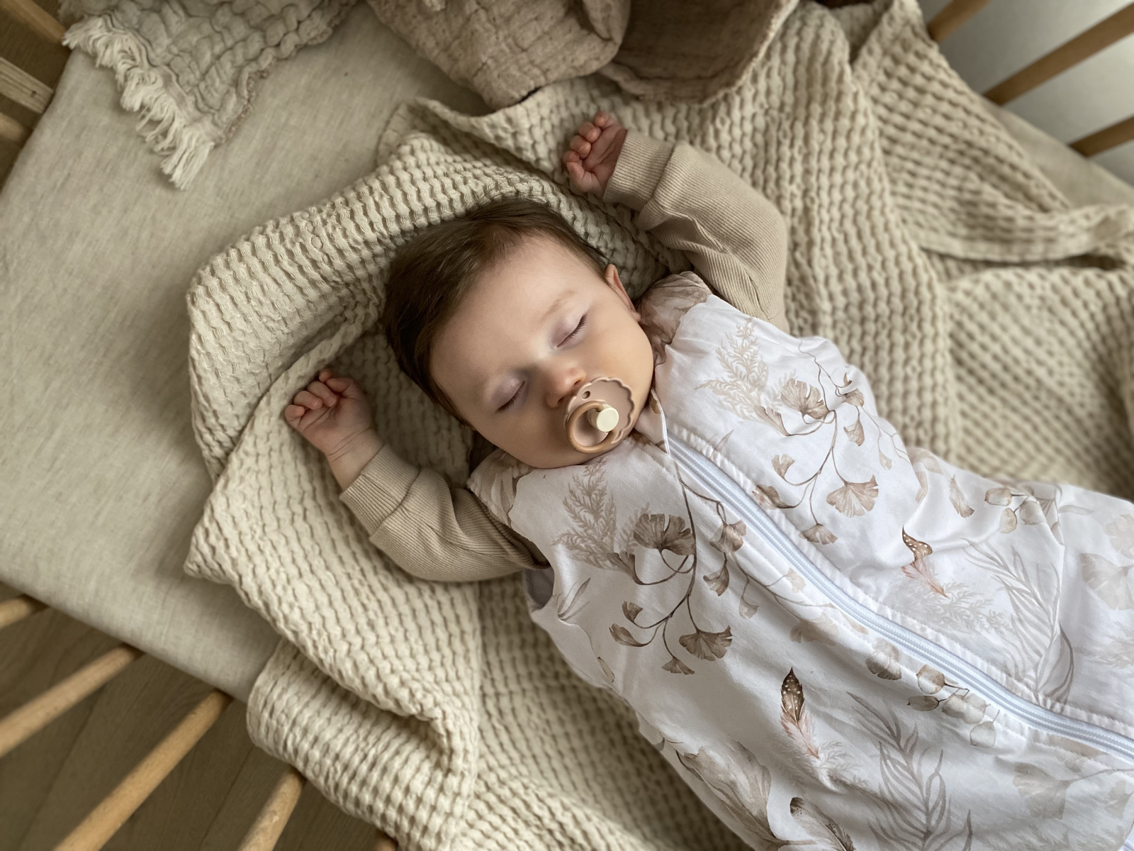 Sac de dormit cu picioare, bumbac 1 Tog, Peony Dreamland, S, 1-3 ani [8]