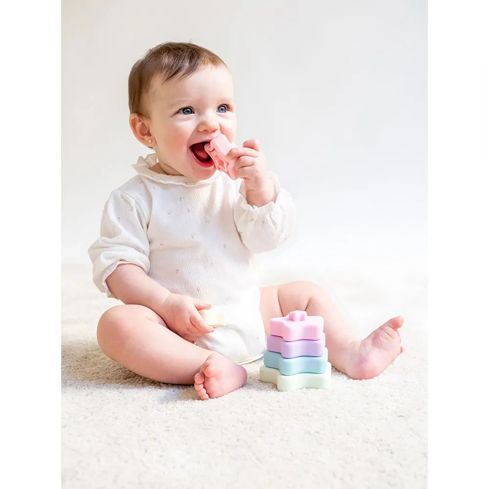 Saro Rainbow Stackable Teethers