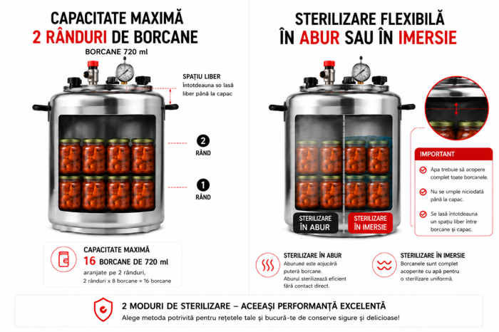 Magic Kukta G20 – Autoclavă pe flacără 20 L | Sistem profesional de sterilizare pentru conserve [4]